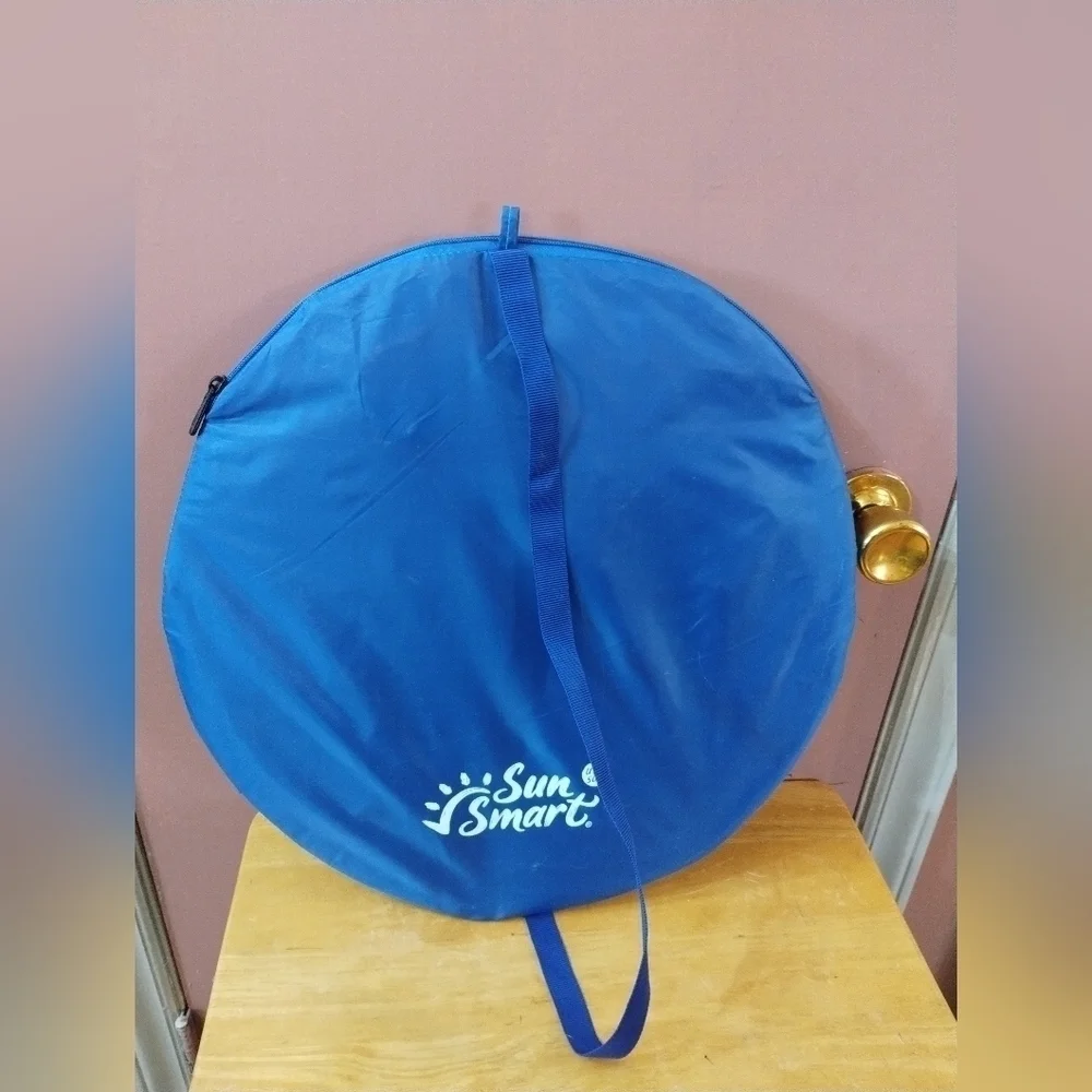 New Sun smart on the go baby beach shark canopy pop up sun shelter